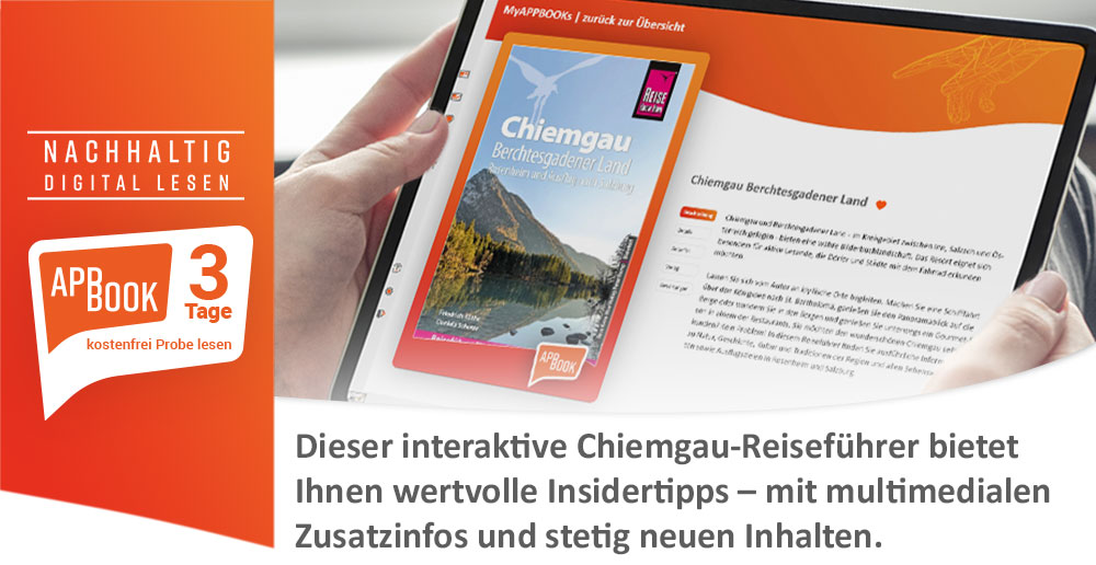 „CHIEMGAU UND BERCHTESGARDENER LAND“ – jetzt im APPBOOK-Format erschienen.