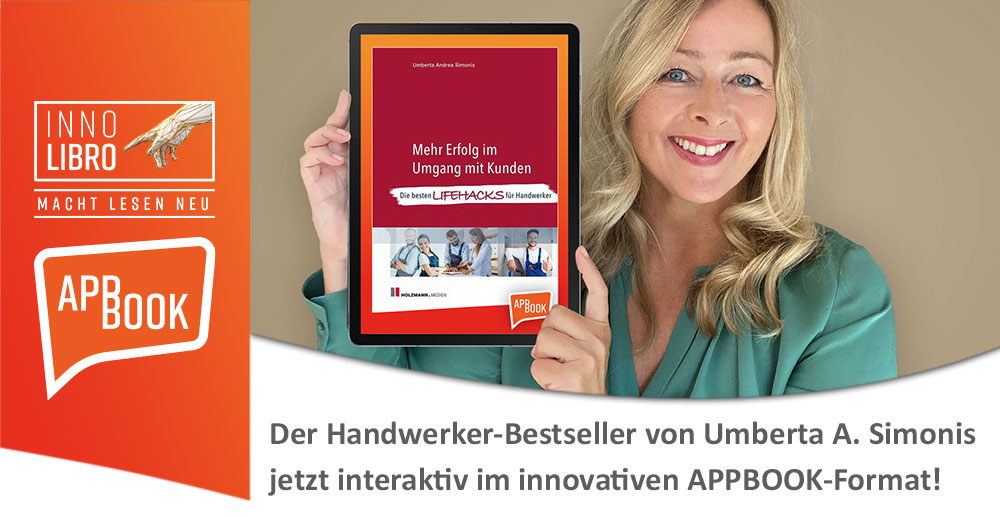 Der Handwerker-Bestseller von Umberta Simonis – jetzt im innovativen APPBOOK-Format erhältlich