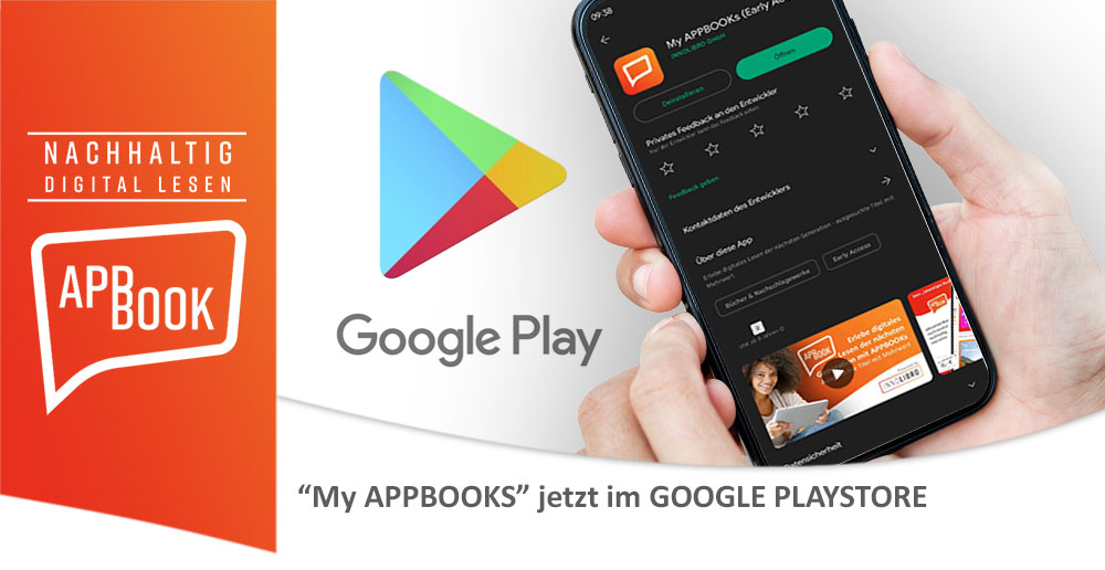 “My APPBOOKS” jetzt im GOOGLE PLAYSTORE 