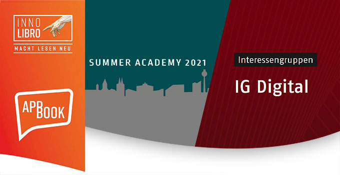 „Neue Content-Formate & -Produkte“ und „Digitales Lesen neu gedacht“ – Einladung zu Vorträgen und Diskussionen von und mit Gregor Pchalek auf der IG DIGITAL und FUTURE PUBLISH ACADEMY 2021